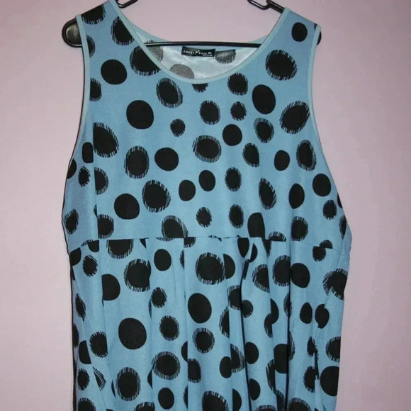 Emery Rose Tops - Poppy Polka Dot Tank Top